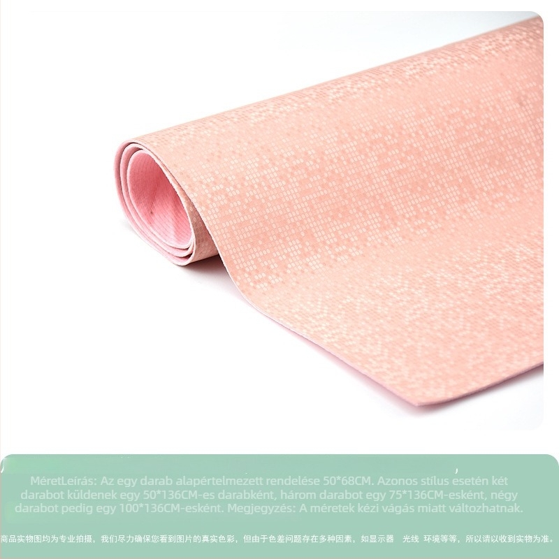 Termékfotózáshoz háttér, környezetbarát PU bőr, vízálló, modell Laser Dream Water Cube Background Leather