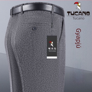 Férfi nadrág, egyenes szabás, pamut, őszi 2025