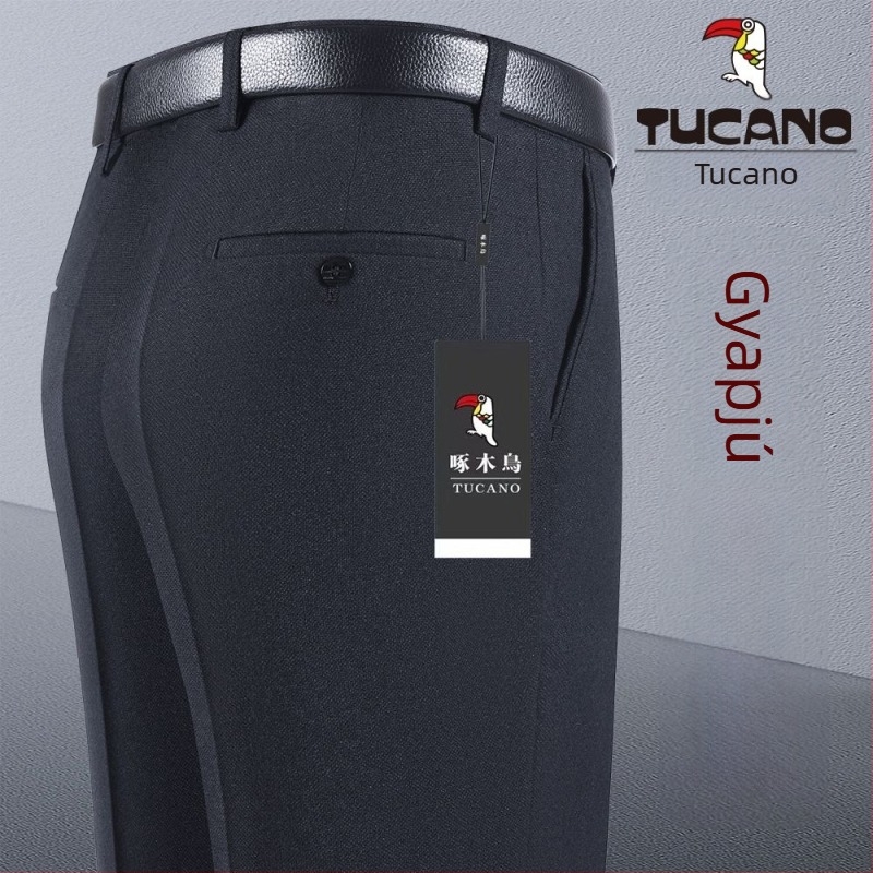 Férfi nadrág, egyenes szabás, pamut, őszi 2025