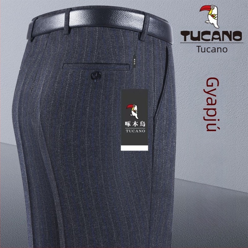 Férfi nadrág, egyenes szabás, pamut, őszi 2025