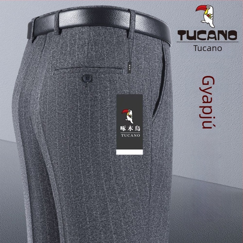 Férfi nadrág, egyenes szabás, pamut, őszi 2025