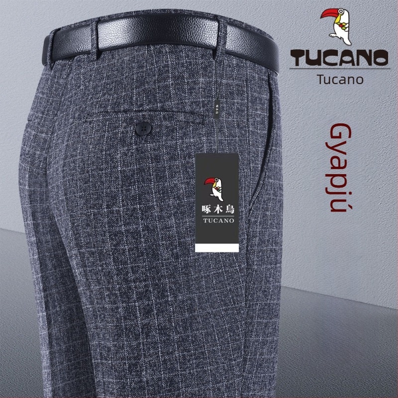 Férfi nadrág, egyenes szabás, pamut, őszi 2025