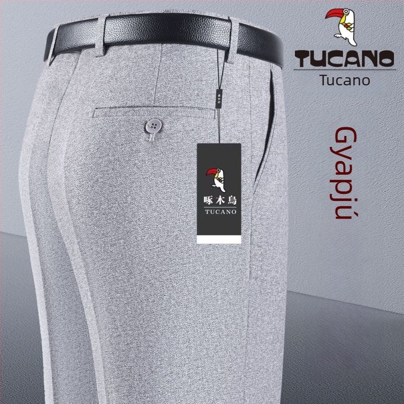 Férfi nadrág, egyenes szabás, pamut, őszi 2025