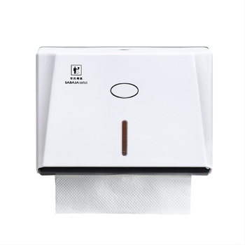 Jiess Műanyag vízálló falra szerelhető papírtörlő doboz fürdőszobához, modell 00-40, kompatibilis levehető papírtörlőkkel