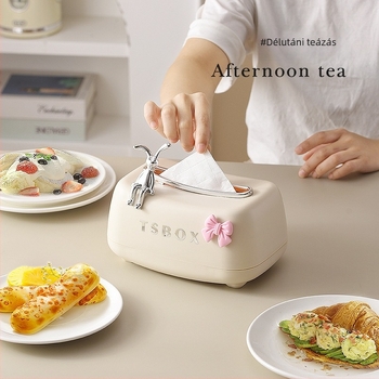 Papírtörlő doboz, modern minimalista stílus, PP anyag, 50 darabos csomag, levehető papírtörlő tartó, modell NAIYOUFENG, autó, nappali és fürdőszoba számára