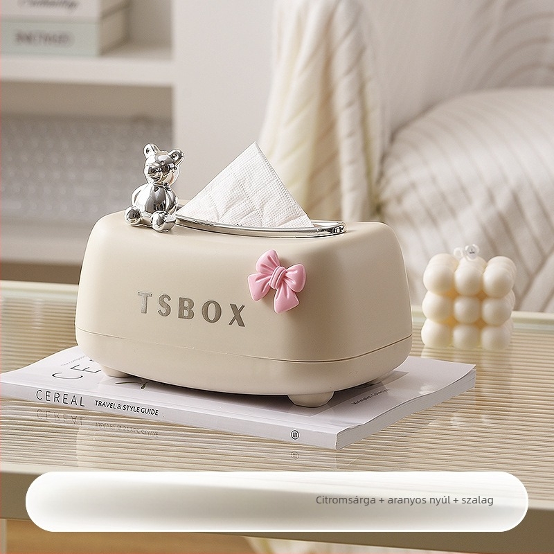 Papírtörlő doboz, modern minimalista stílus, PP anyag, 50 darabos csomag, levehető papírtörlő tartó, modell NAIYOUFENG, autó, nappali és fürdőszoba számára