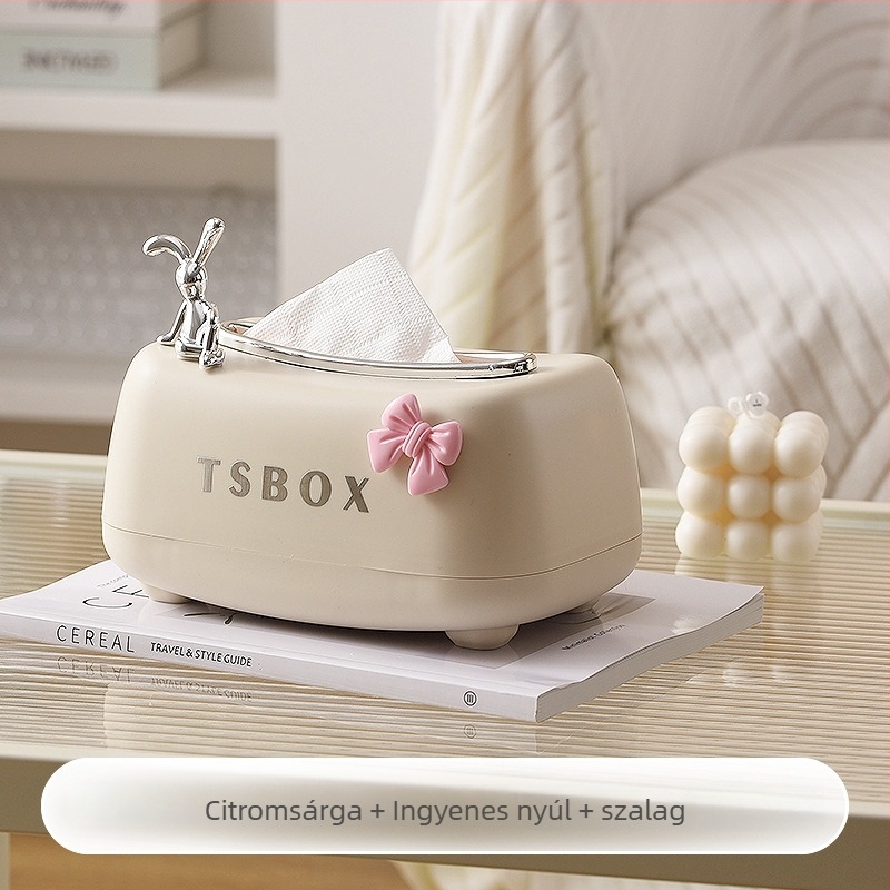 Papírtörlő doboz, modern minimalista stílus, PP anyag, 50 darabos csomag, levehető papírtörlő tartó, modell NAIYOUFENG, autó, nappali és fürdőszoba számára