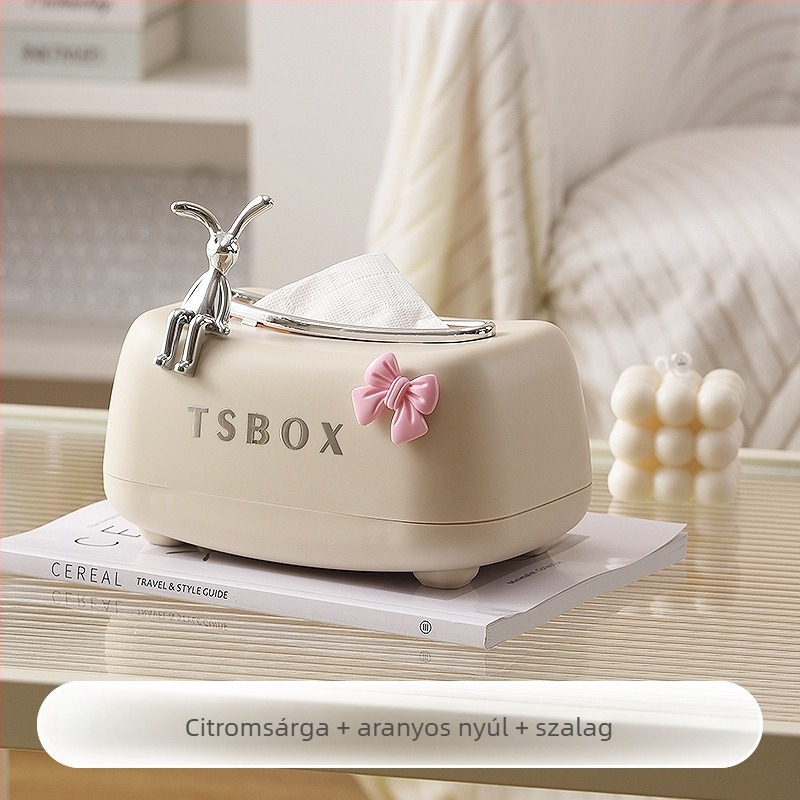 Papírtörlő doboz, modern minimalista stílus, PP anyag, 50 darabos csomag, levehető papírtörlő tartó, modell NAIYOUFENG, autó, nappali és fürdőszoba számára