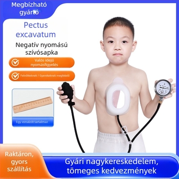 Funnel mellkas negatív nyomású szívókorrektor — szilikon test, Modell YKS-4031, Márka Medium