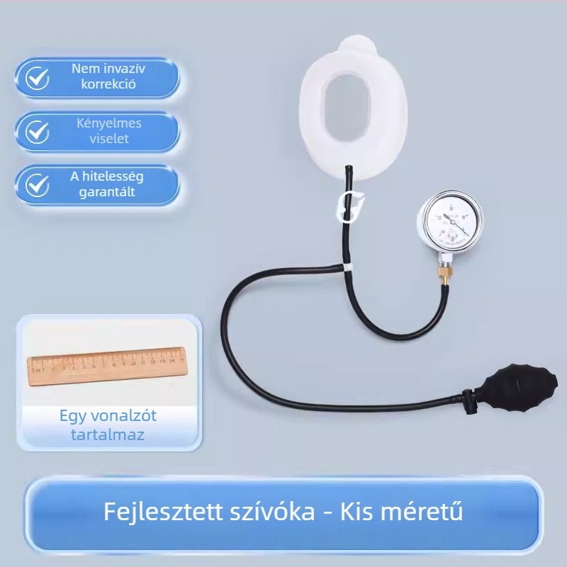 Funnel mellkas negatív nyomású szívókorrektor — szilikon test, Modell YKS-4031, Márka Medium