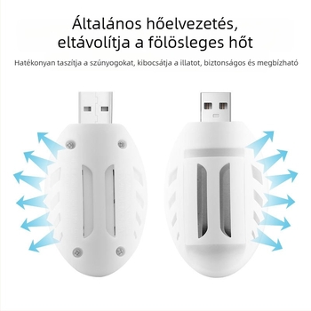 Autó USB-s szúnyogriasztó (ABS anyag, USB-tápellátás, modell qt-23014-01, teljesítmény 1W, márka Che Zhiqian)