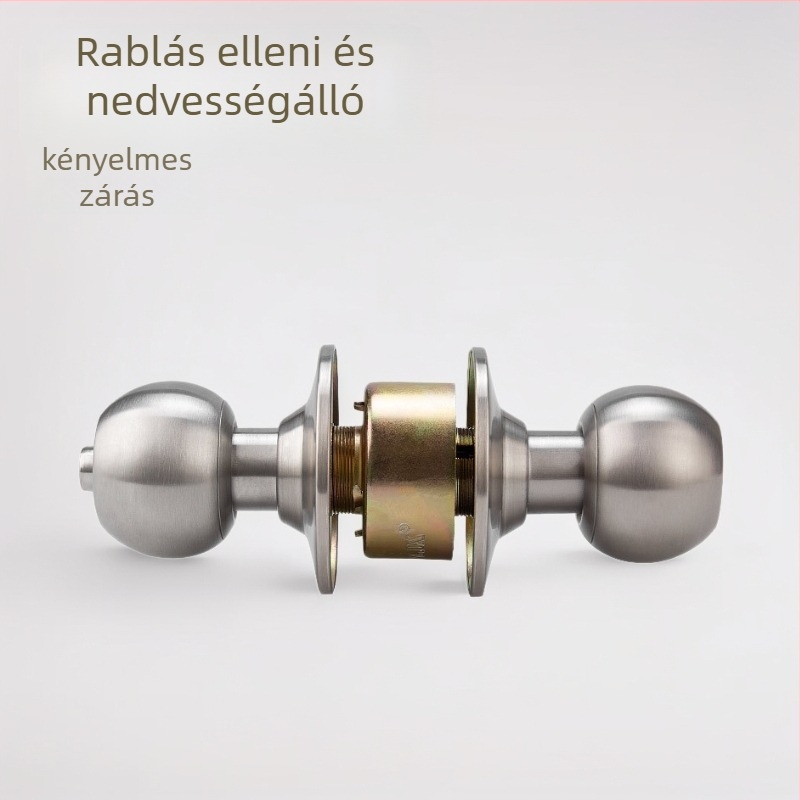 Golyózár belső ajtóhoz – YJX 5871, 304 rozsdamentes acél, modern minimalist stílus