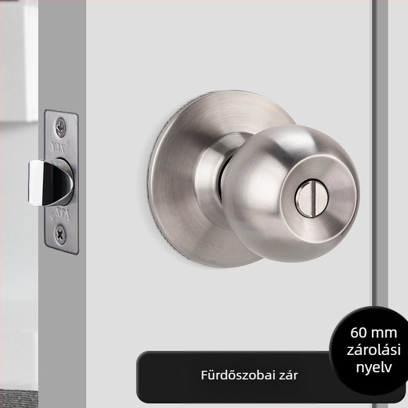 Golyózár belső ajtóhoz – YJX 5871, 304 rozsdamentes acél, modern minimalist stílus