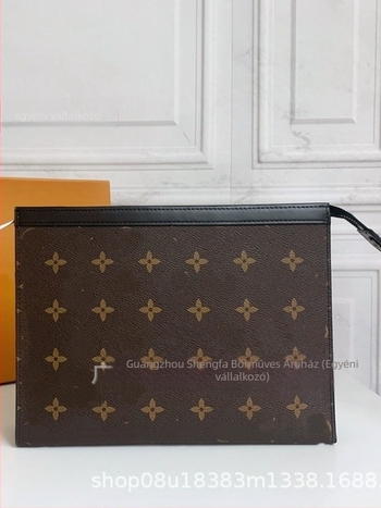 Férfi bőr clutch táska, Business Elite stílus, 2025 tavasz megjelenés (Valódi bőr; első réteg marhabőr; bélés: marhabőr; vízálló; ultra könnyű)