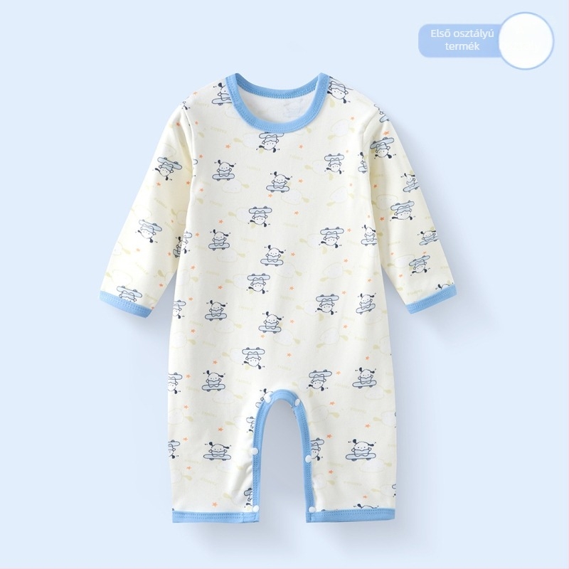 Újszülött babáknak overall hosszú ujjú Derong 95% poliészter, tavasz-ősz viselet