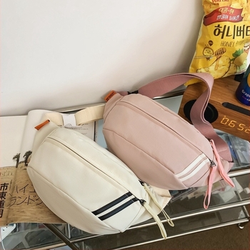 Férfi mellkas táska, nylon, összecsukható, 8 hüvelykes laptop kompatibilis, szabadidős utazási stílus