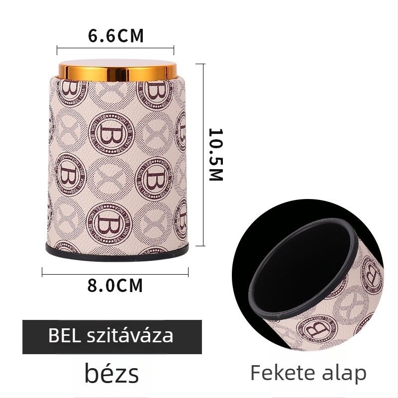 Sensele dobókupakészlet PP műanyagból, kerek sarkú kialakítás, testreszabás elérhető, dobozban 100 darab