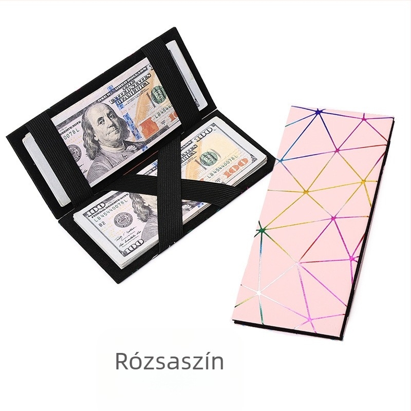 PU bőrből készült pénztárca férfiaknak, gyémánt mintázatú lézergravírozással, hosszú stílus, nagy kapacitás