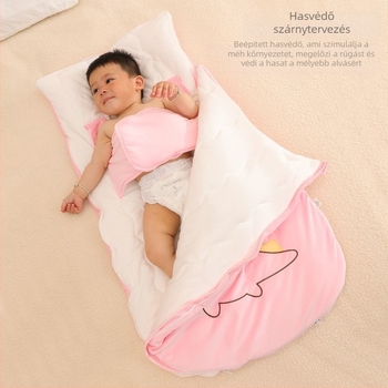 Baba alvózsák / Anti-kick takaró, 100% pamut, 3‑rétegű, Modell aaa
