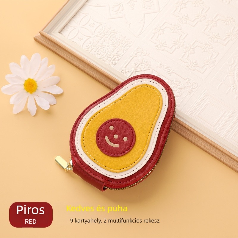 Érmetárca több kártyatartóval — PU anyag, anime minta, belső szintetikus bőrrel bélelt, lélegző, vízálló, lopás elleni, vágás elleni — Nyár 2024
