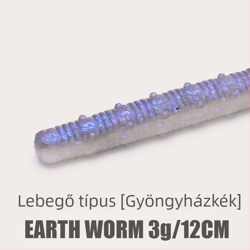 Ólomos fejű horgászhorog, csúcs nélküli, méret 2,5, tengerparti horgászathoz