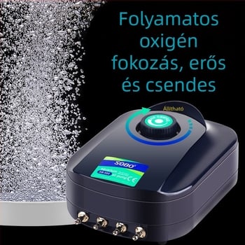 Songbao Ultra-Quiet Akváriumi Oxigénpumpa, Kisméretű Otthoni Használatra