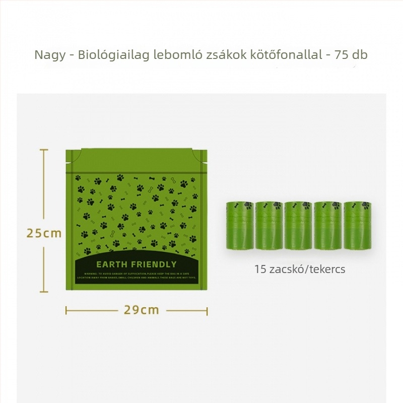 Kutyapiszok-szedő eszköz kültéri sétákhoz