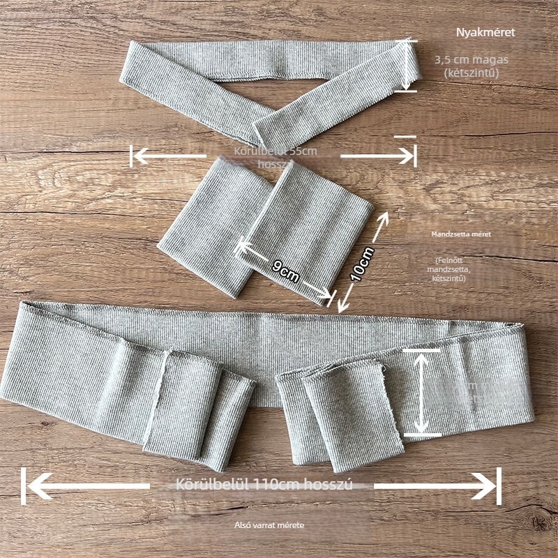 Pamutból készült rugalmas bordázott anyagú pulóver, bordázott mandzsetta és nyak, terhességi pocak támogatás, kötött bordázott szegély