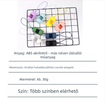 Toaletthez való szemeteszsák adagoló rugalmas matt tároló doboz – ABS anyag, ürülék szedő eszköz háziállatok számára