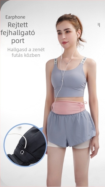 Oduk nylon sport derékpánt – vízálló, ultra könnyű, lélegző, bővíthető, logó nyomtatás