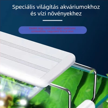 Vízálló LED akváriumi lámpa állvánnyal – energiatakarékos, professzionális szintű világítás akváriumokhoz és tájképekhez