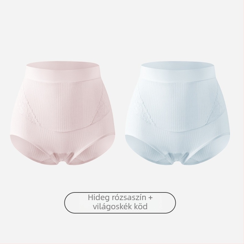 Kismama fehérnemű: magas derekú, hastámogató, antibakteriális, varrás nélküli, Modal anyagú