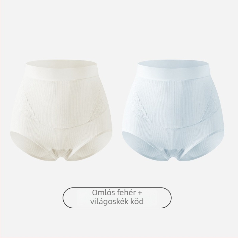 Kismama fehérnemű: magas derekú, hastámogató, antibakteriális, varrás nélküli, Modal anyagú