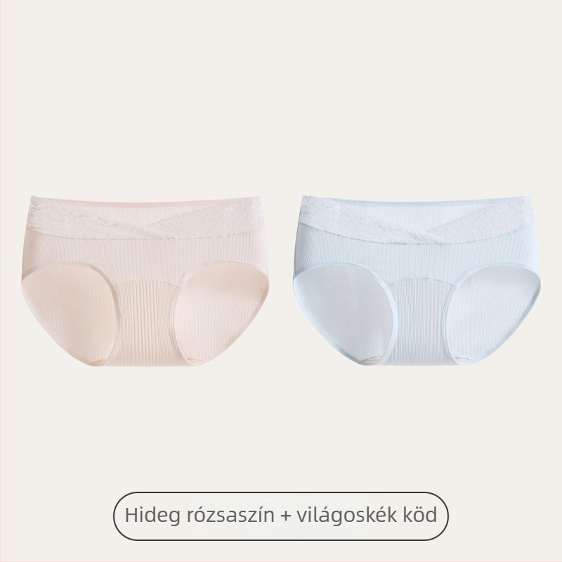 Kismama fehérnemű: magas derekú, hastámogató, antibakteriális, varrás nélküli, Modal anyagú