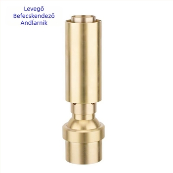 Szökőkút fúvóka - teljesen réz, jáde oszlopos dizájn, tó- és tájépítéshez, márka Dingxuan