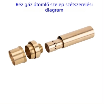 Szökőkút fúvóka - teljesen réz, jáde oszlopos dizájn, tó- és tájépítéshez, márka Dingxuan