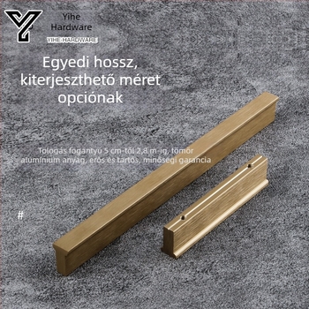 Szekrényajtó fogantyú | alumínium ötvözet | anodizált felület | modell 103 | modern minimál stílus | márka Y wo