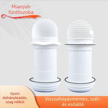 Konyhai falon átívelő visszacsapó szelep üvegfedélhez, műanyag, modern-minimalista stílus