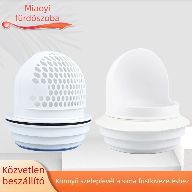 Konyhai falon átívelő visszacsapó szelep üvegfedélhez, műanyag, modern-minimalista stílus