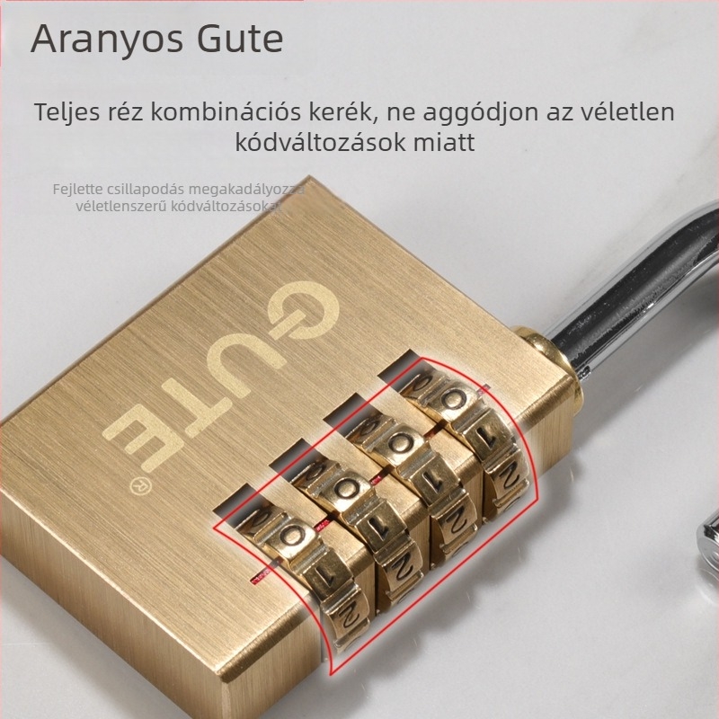 Gut Type C rozsdamentes acél kombinációs lakat háztartási használatra – modern egyszerű stílus