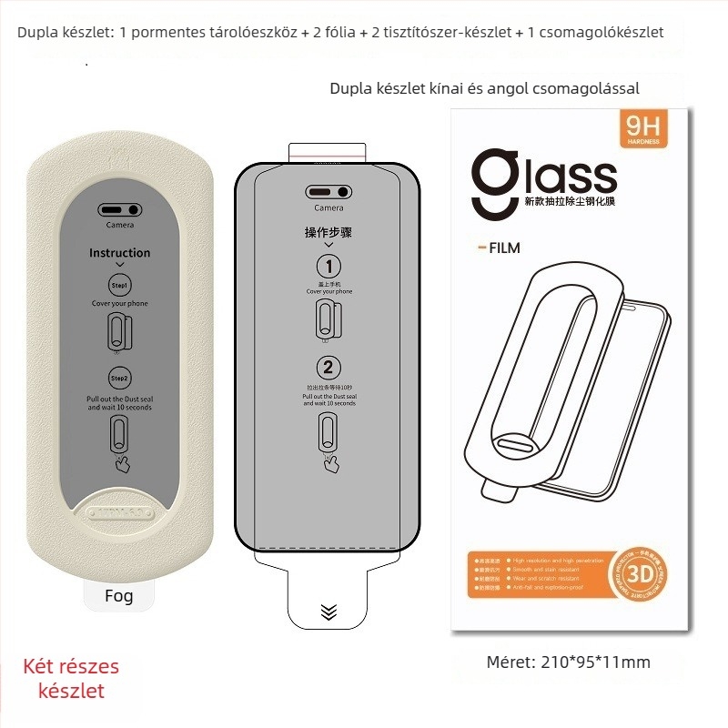 Galaxy S25 Ultra - elsődleges elülső üveg kijelzővédő, pormentes, anti-peep, HD tisztaságú, karcolás- és zuhanásálló; kompatibil Galaxy S21/S21+, S22/S23/S24/S25/S26U