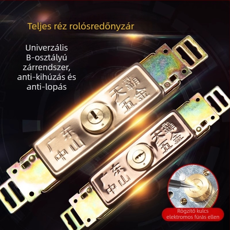 Rablás elleni zár a rolóajtóhoz, ball lock, modell Jcjcjjzms, márka Friendly