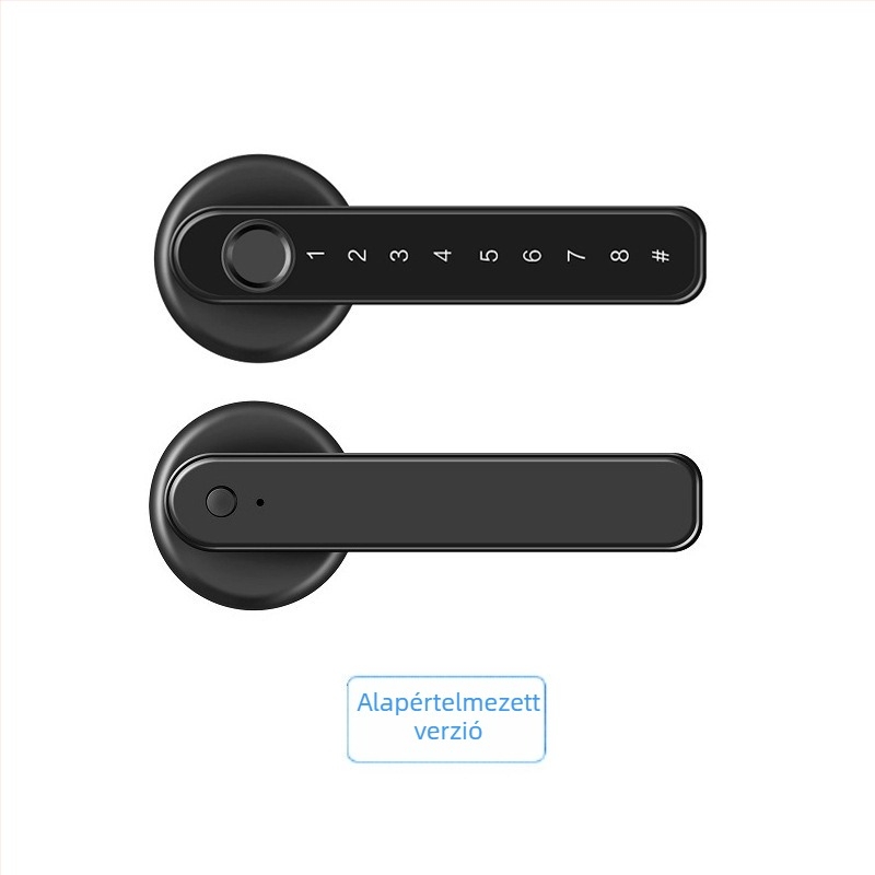 M3 Okos zár fa- és üvegajtókhoz — 100 ujjlenyomat-tárolás, >100000 kinyitás, 0,5 s olvasási idő, működési hőmérséklet 20–65°C