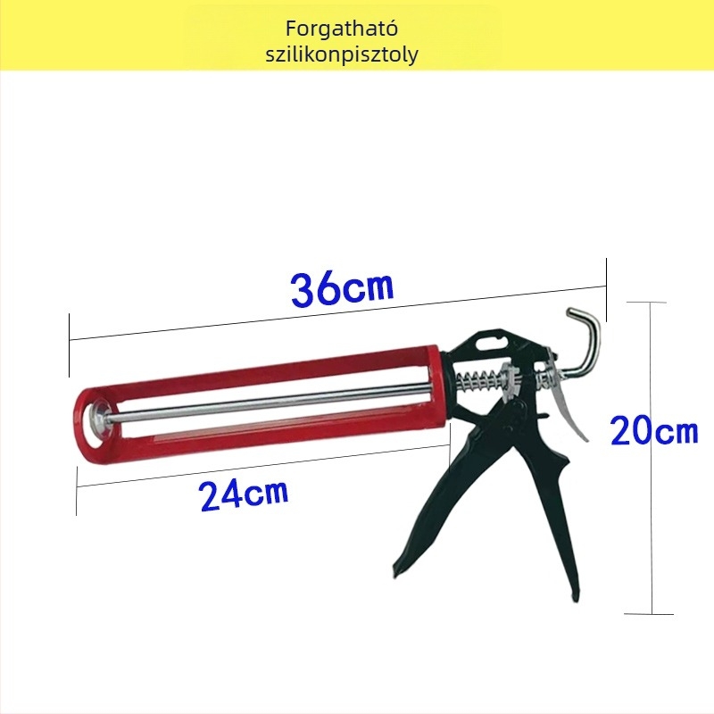 793-A Üvegszilikon ragasztó, gyors kötésű, semleges szilikon, tartós ragasztó-tömítő, átlátszó