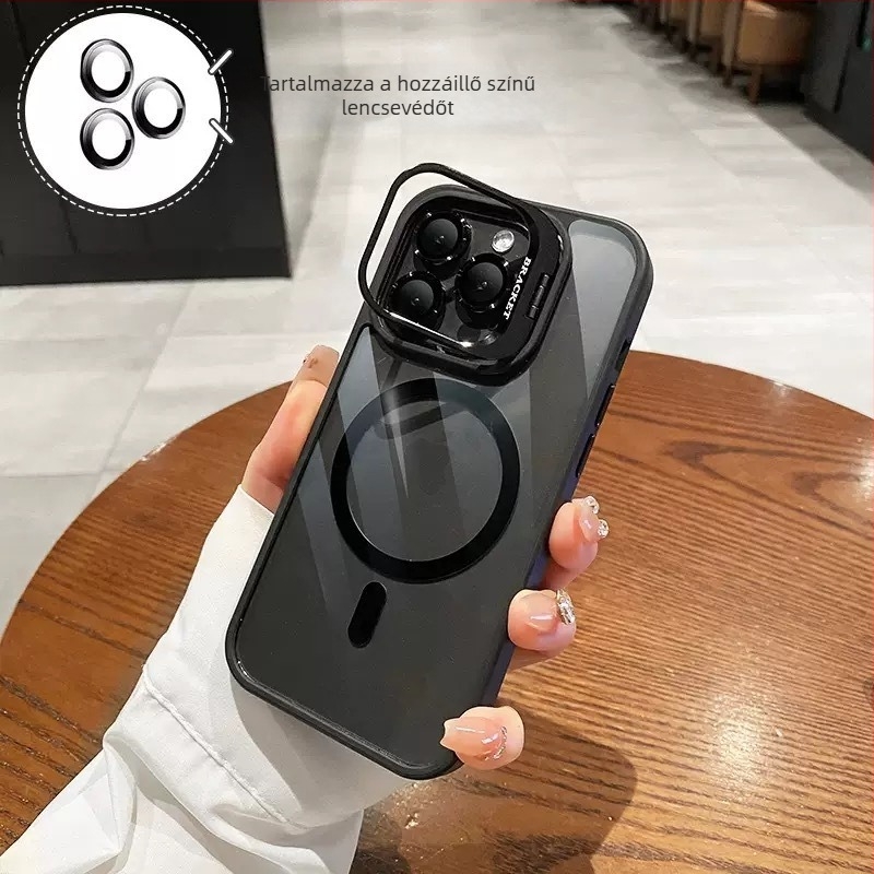 iPhone 17 Pro Maxhoz tartozó láthatatlan objektív-tartó és mágneses objektívfilmmel