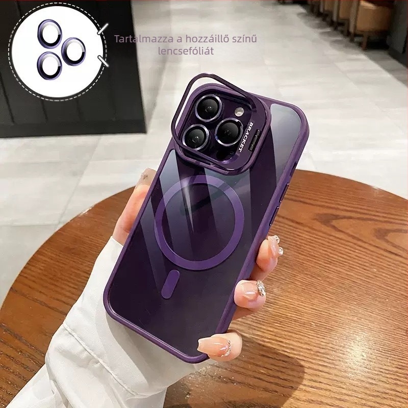 iPhone 17 Pro Maxhoz tartozó láthatatlan objektív-tartó és mágneses objektívfilmmel