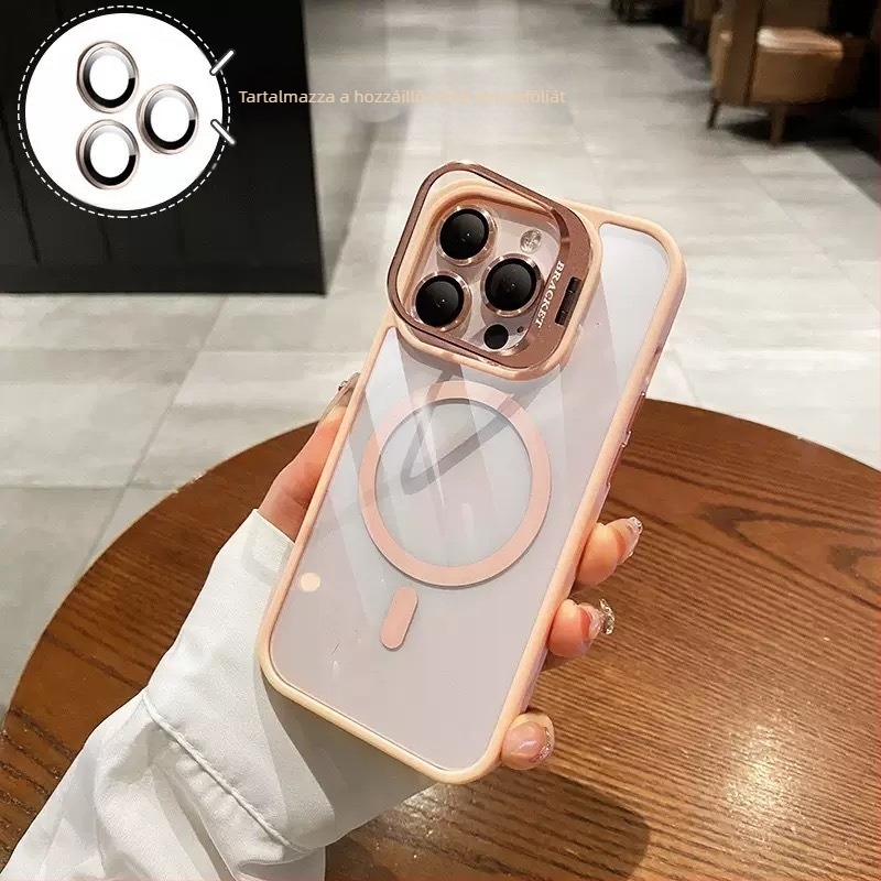 iPhone 17 Pro Maxhoz tartozó láthatatlan objektív-tartó és mágneses objektívfilmmel
