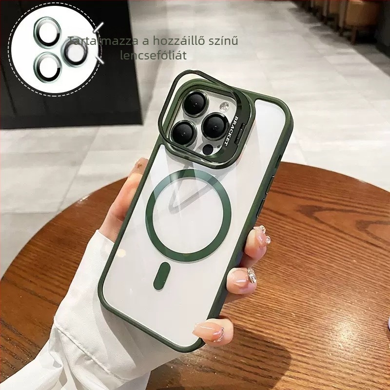 iPhone 17 Pro Maxhoz tartozó láthatatlan objektív-tartó és mágneses objektívfilmmel