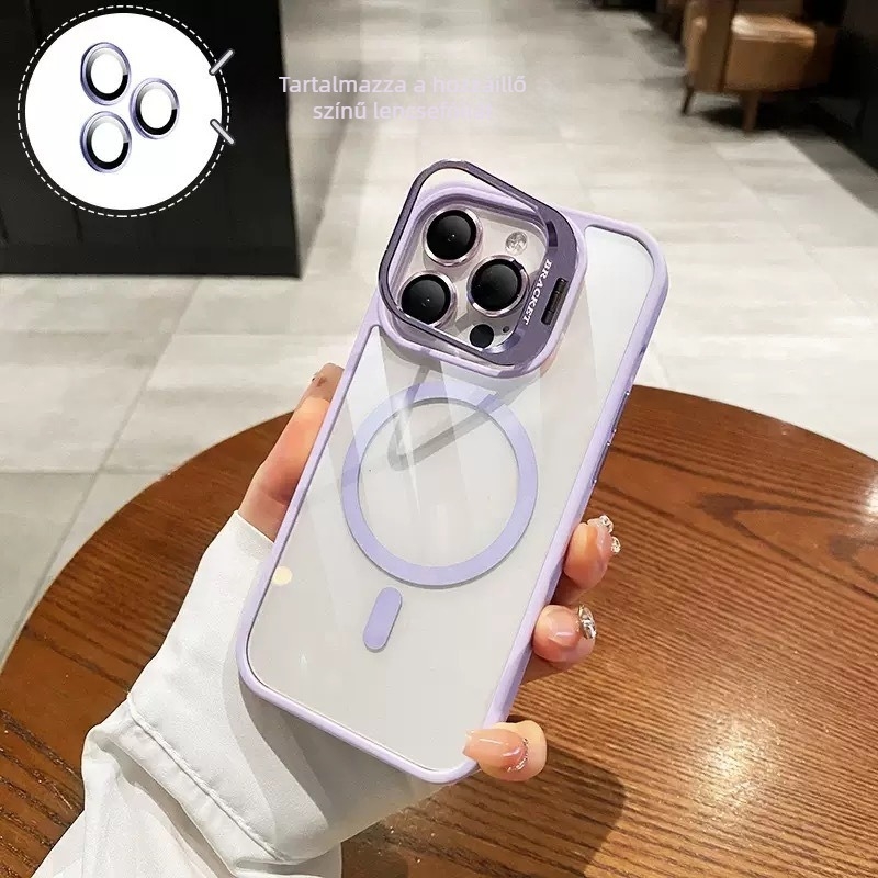 iPhone 17 Pro Maxhoz tartozó láthatatlan objektív-tartó és mágneses objektívfilmmel