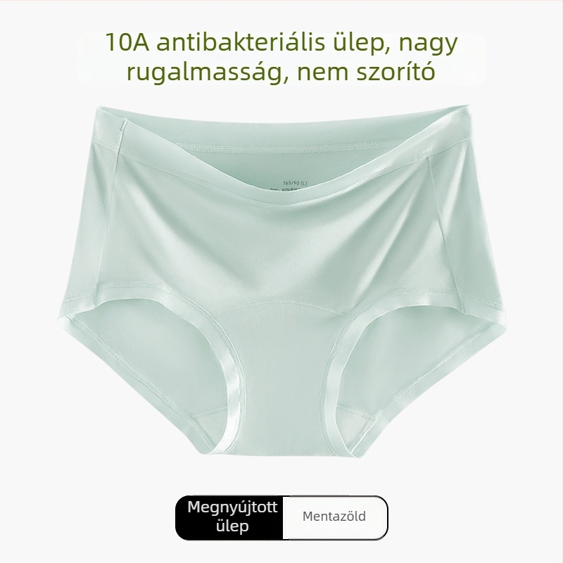 Női modal alsónemű pamutbetéttel, antibakteriális, meghosszabbított ágyéktáj, középmagas derék
